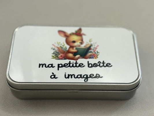 Boîte métallique petit format