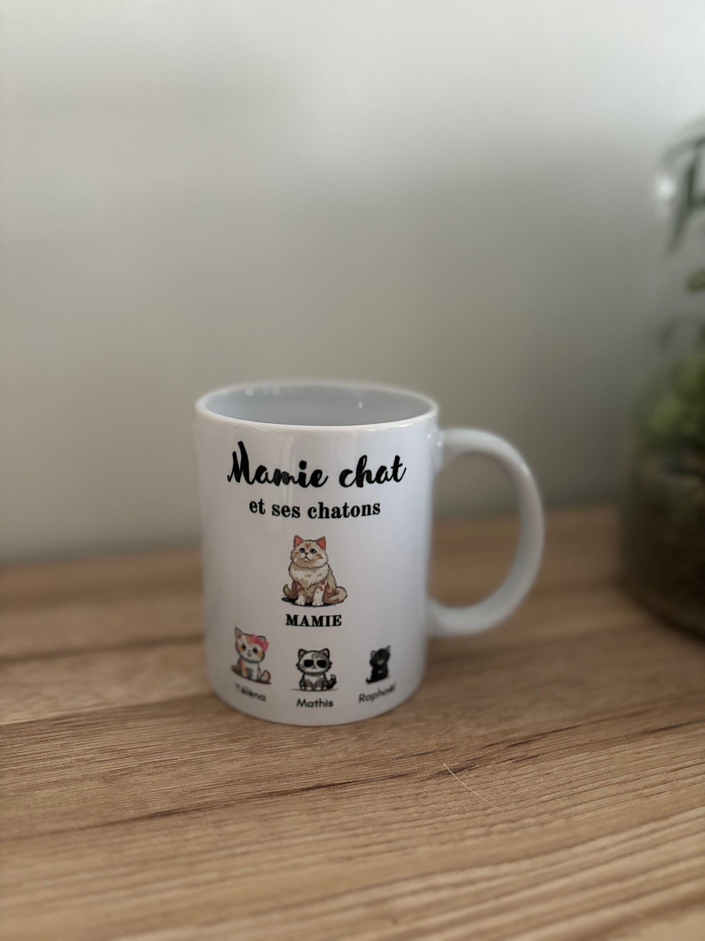 Mug mamie chat