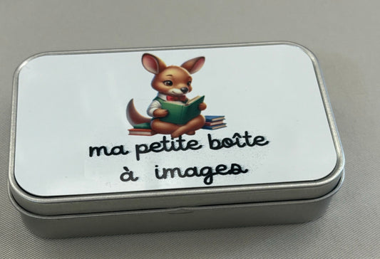 Boîte en métal petit format